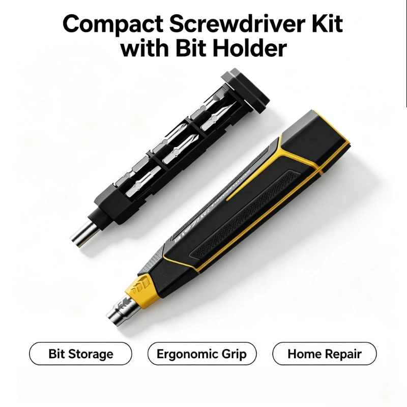 JAKEMY Portable Magnetic Precision Screwdriver Kit Hex Flat Bits Professional Repair Tools for Phone Watch Laptop