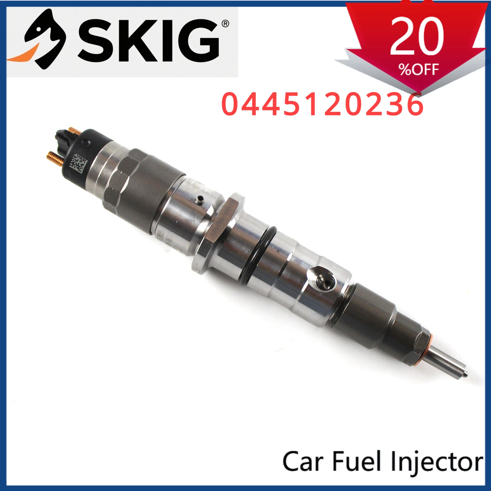 

Suitable New Diesel Fuel Injector Nozzle Assy 0445120236 For Fits For Komatsu PC300-8 Cummins QSL8.9 6745-12-3100