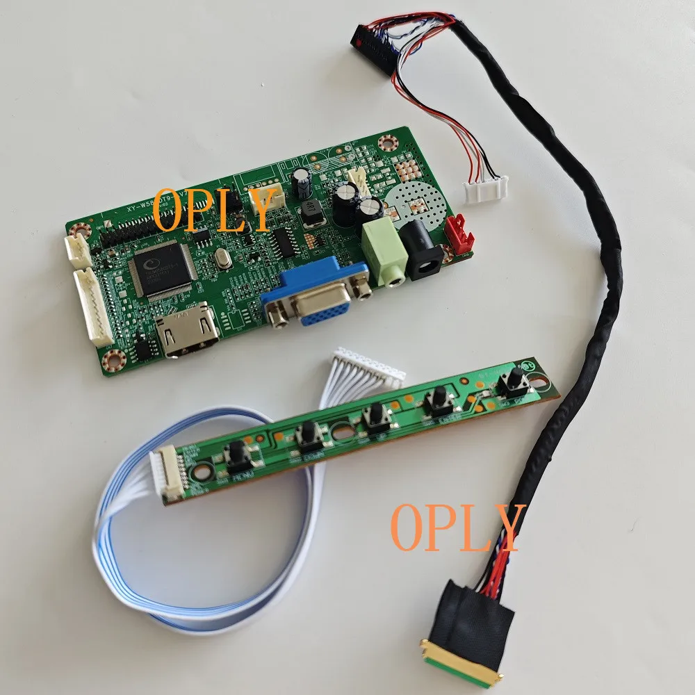 

Плата контроллера 58C, совместимая с HDMI VGA для N173HGE-L11 N173HGE-L21 1920X1080, светодиодная панель 17,3 дюйма, комплект монитора с экраном «сделай сам»