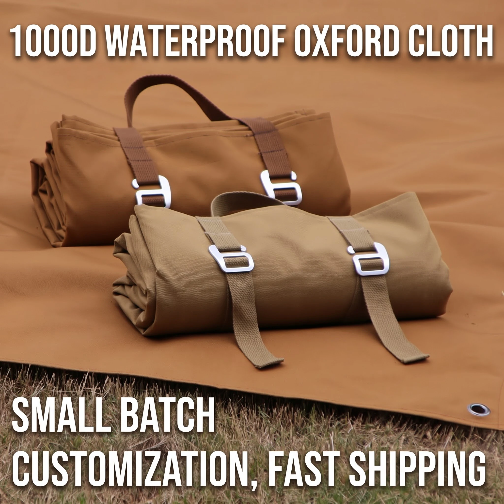 Camping Ground Mat Outdoor Waterproof Oxford Fabric Tent Footprint Picnic Mat Moisture Proof 145x200cm 200x210cm 210x300cm