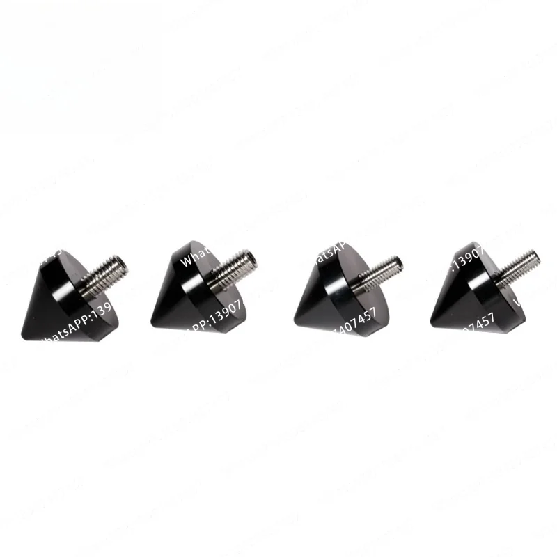 M6 M8 Speaker Stand Feet Foot Pad Aluminium Alloy Metal Spikes Cone Floor Foot Nail Isolation Spikes