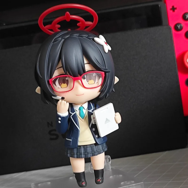 Original 10 cm 2657 Okusora Ayane Blau Archiv Die Animation Q Version Anime Abbildung Modell Desktop Dekoration Spielzeug