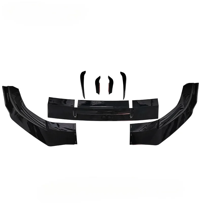 

Suitable for Audi Q5 front lip Q5 upgrade ABT black bright black front shovel air knife small surround kit