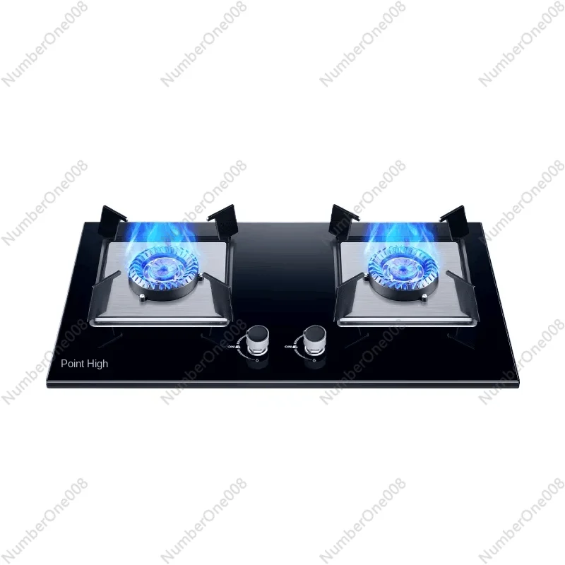 Chigo Gas Stove Double Burner Built-in Natural Gas LPG Stove with Household Embedded Design