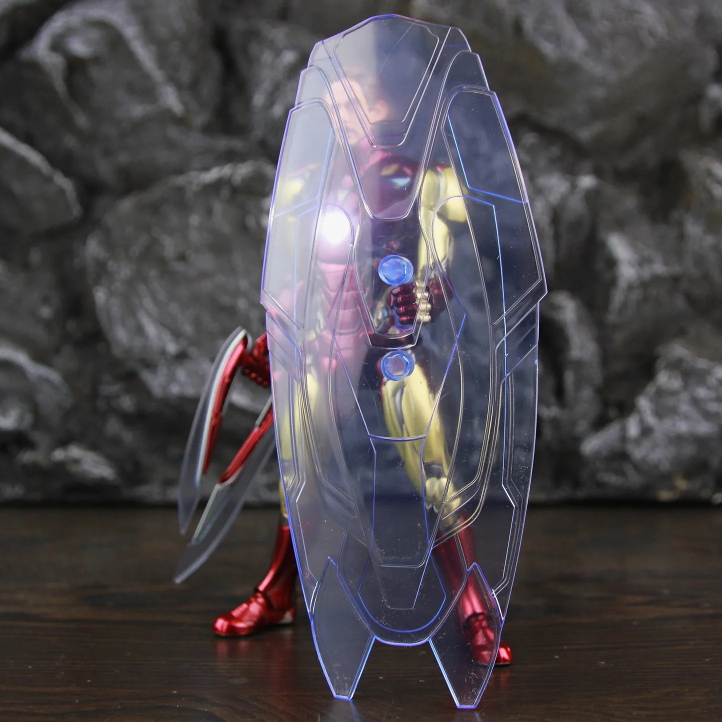 ZD Toys Deluxe Iron Man MK85 2.0 LED Light Edition Mark 85 LXXV Nano Armor 1/10 7