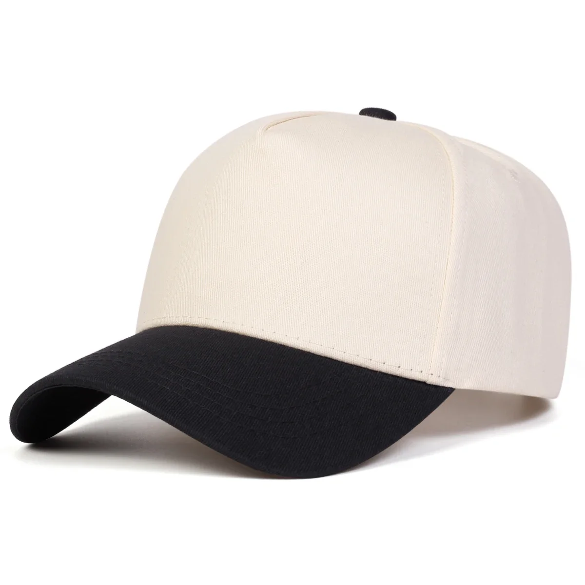 Unisex Light Panel Color Blocked Baseball Caps Spring Autumn Outdoor Adjustable Casual Hats Sunscreen Hat Sports Cap