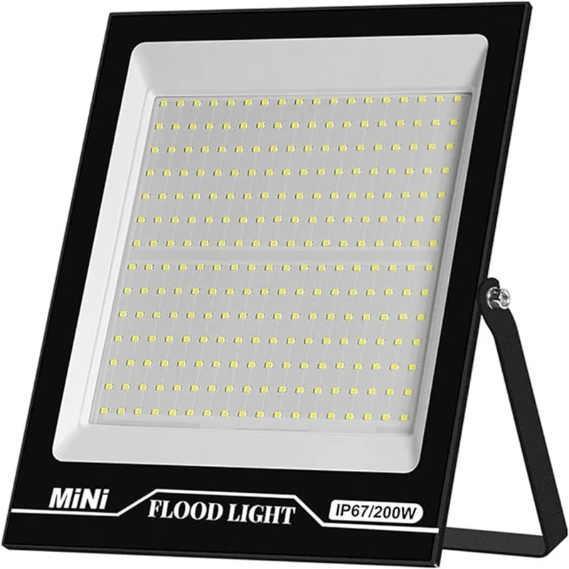 LED Outdoor Flood Light LED Floodlight Outdoor Lighting Waterproof AC220V Light High Brightness Good Color Rendering Garden