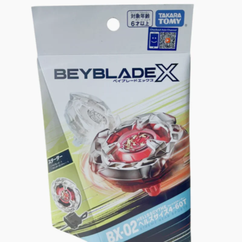 

TAKARA TOMY BEYBLADE X BX-02 STARTER HELLSSCYTHE 4-60T XTREME