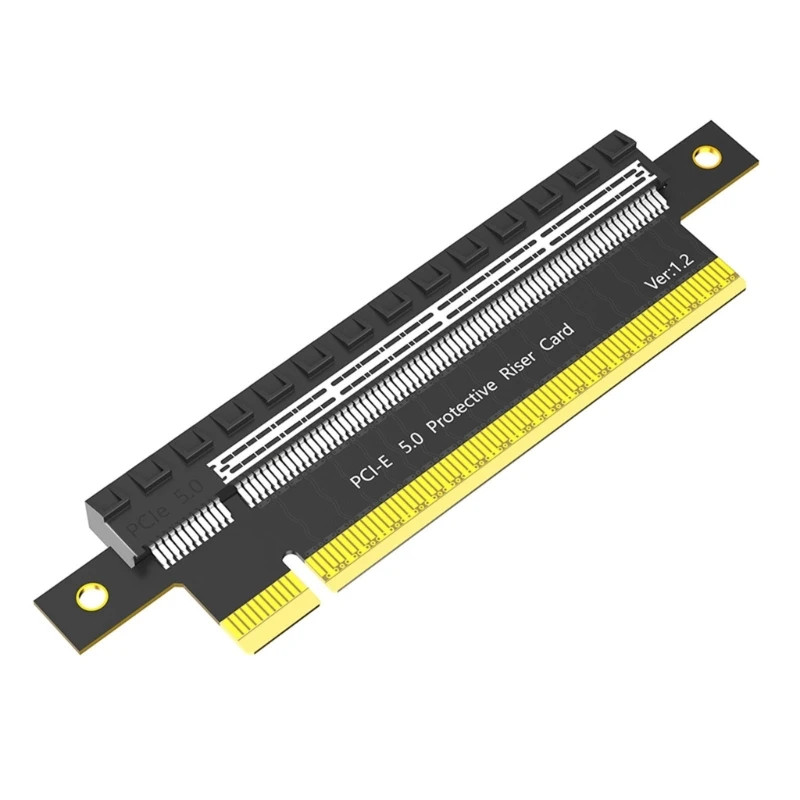 PCIE 16x 5.0 Rising Card PCIExpress 5.0 Extension Adapter Card For M.2 NVMe disks GPUs Enhances GPU Customization