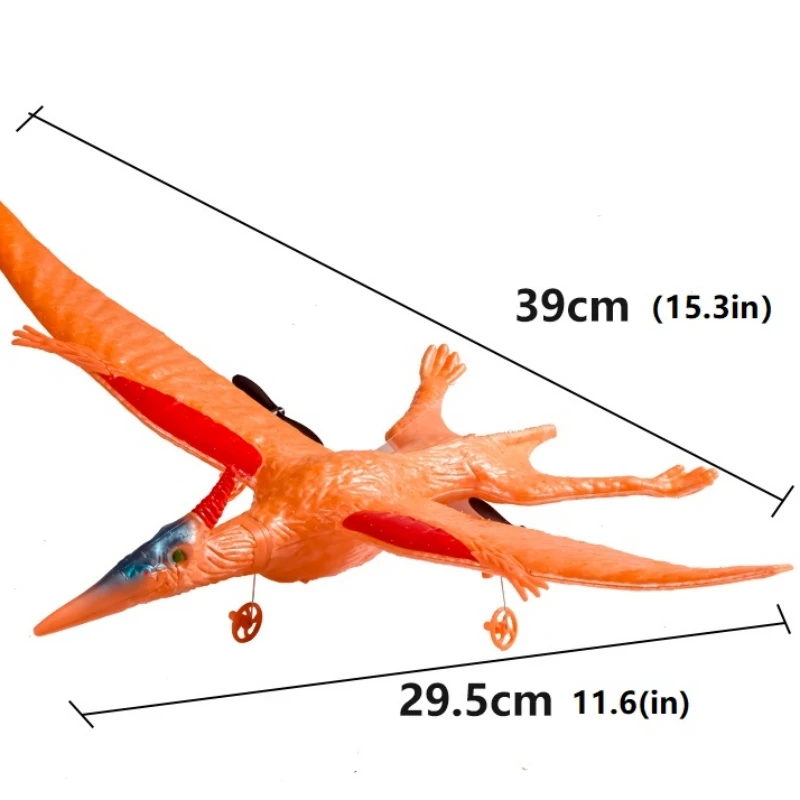공룡 익룡 리모컨 글라이더 항공기, EPP 폼 고정 날개 비행기, RC 익룡 비행기 장난감, 어린이 선물, 2.4G