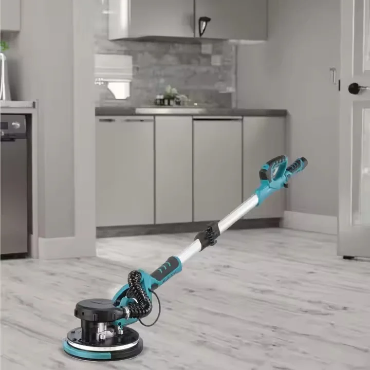 Industrial Electric Drywall Sander Variable Speed Foldable LED Lamp Wall Sanding for Drywall Finishing Renovation