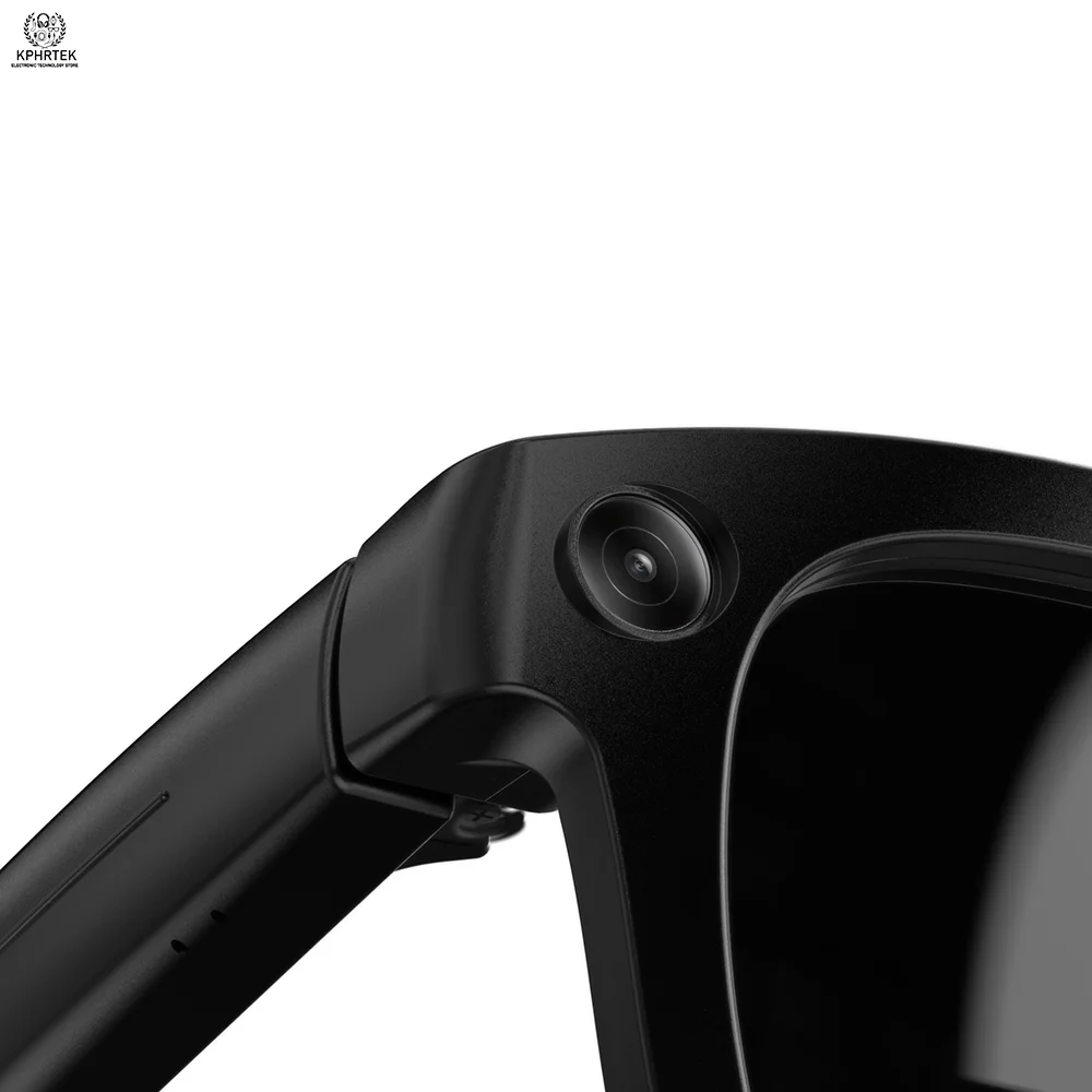 10 PCs T200C Smart AI Camera Glasses with Electrochromic 8MP Image Stabilization and Real-Time Simultaneous Interpretation