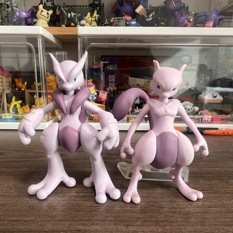 バンダイナムコポケモンメガミュウツー-x-y-アクションフィギュア組み立て可能ポーズ可能なコレクタブルモデルカプセル玩具アニメファン向けデスク装飾
