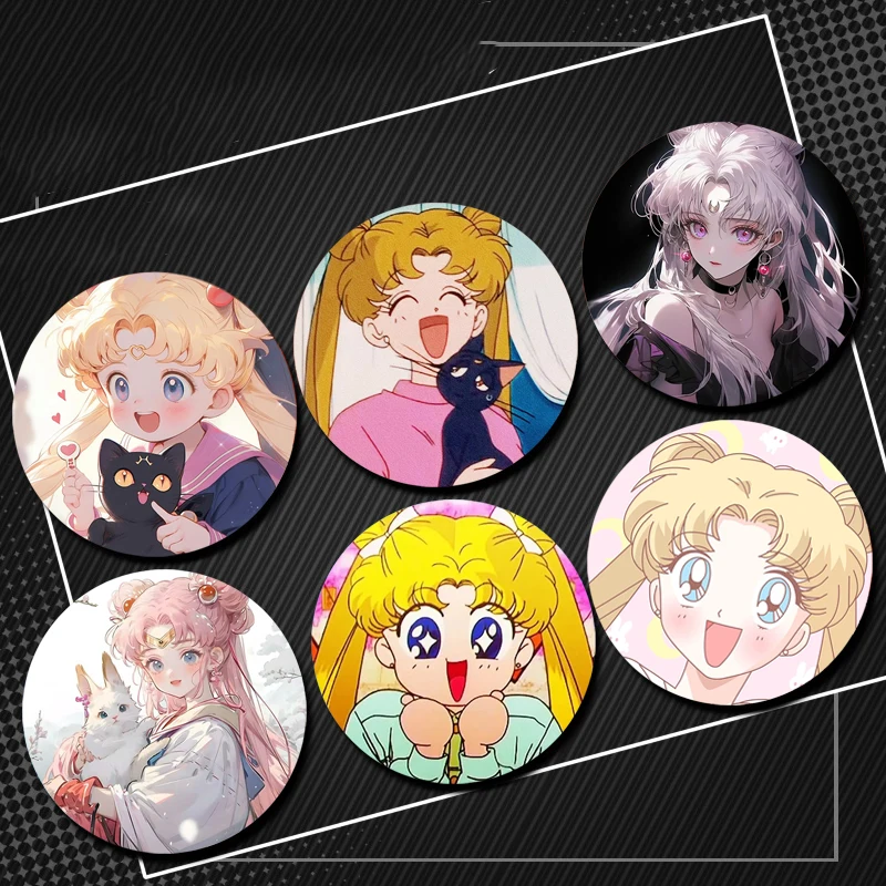 Значок-Цукино-Усаги-милые-булавки-для-лацканов-для-девочек-в-стиле-аниме-58-мм-круглая-брошь-для-рюкзака-аксессуары-для-одежды-ювелирные-изделия-для-фанатов-подарки-ручной-работы