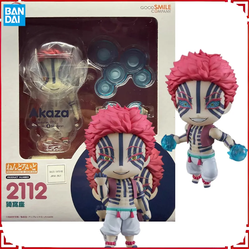 GSC NENDOROID Blade of Demon Destruction Akaza Anime figure Movable toy Anime Peripheral Action Figures Doll for Collectors