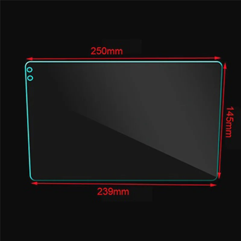 A84G-2 Sets Of Screen Tempered Film For Ford Ranger Shaker Everest 23 Center Navigation 12Inch Screen Tempered Film