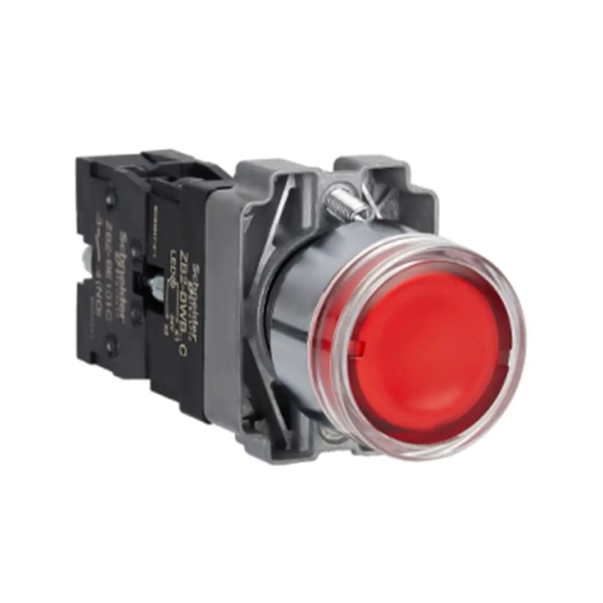 

XB2BW с кнопкой светового сигнала XB2BW34B1 XB2BW34B1C = ZB2BW34C + ZB2BWB41C 24В