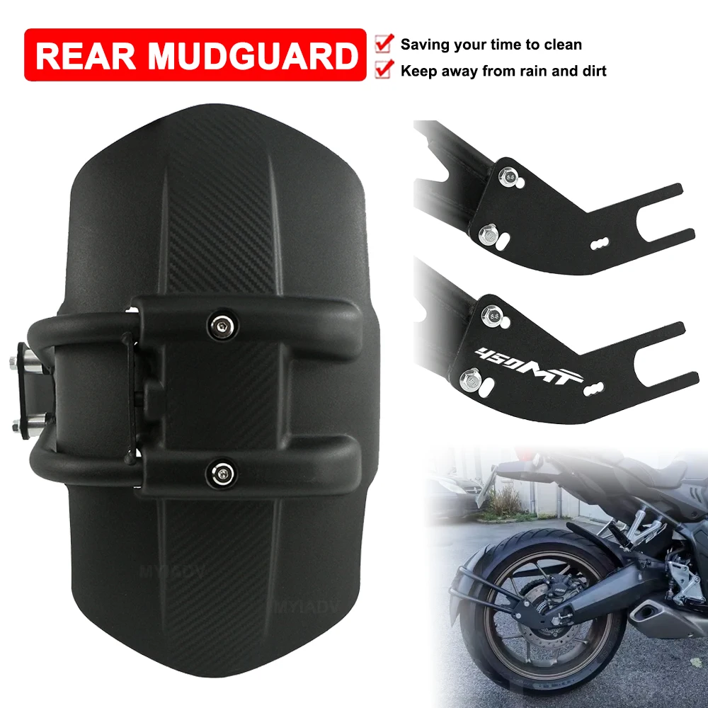 

Motorcycle Rear Fender Mudguard For CFMOTO 450MT MT450 For CF-MOTO 450 MT Rear Tire Mud Flaps Splash Guard Back Protector Cover