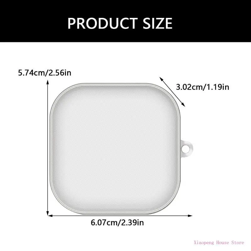 

Shockproof Shell Earphone Skin Sleeve Scratch Resistant Housing Antidust Washable Soft TPU Cover Protective Case For E16 77JC
