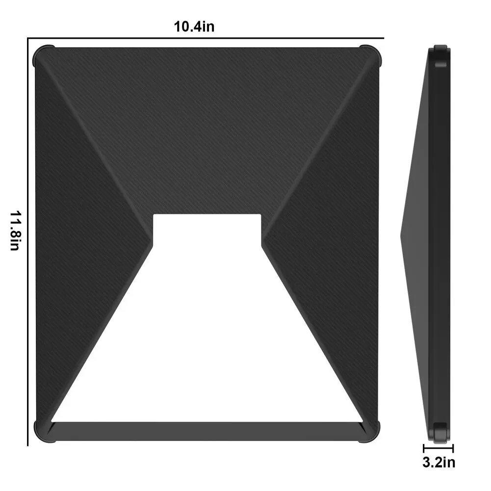 Carbon Fiber Texture Silicone Protective Cover For Starlink -Mini, Shock-Absorbing, Anti-Drop, Dustproof, Waterproof, Anti-Slip