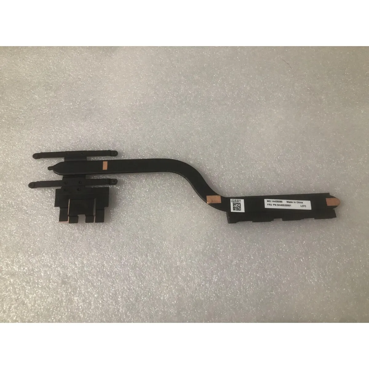 

New For Lenovo IdeaPad3-14ADA05 CPU Cooling Heatsink radiator Copper tube 5H40S20061