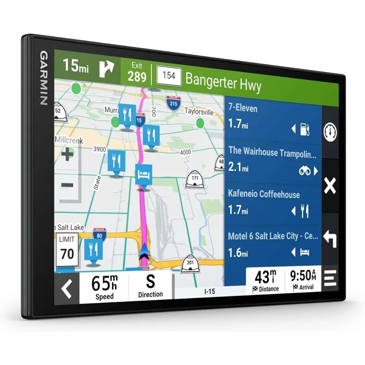 Garmin DriveSmart 76, 7-inch Car GPS Navigator with Bright, Crisp High-resolution Maps and Garmin Voice Assist