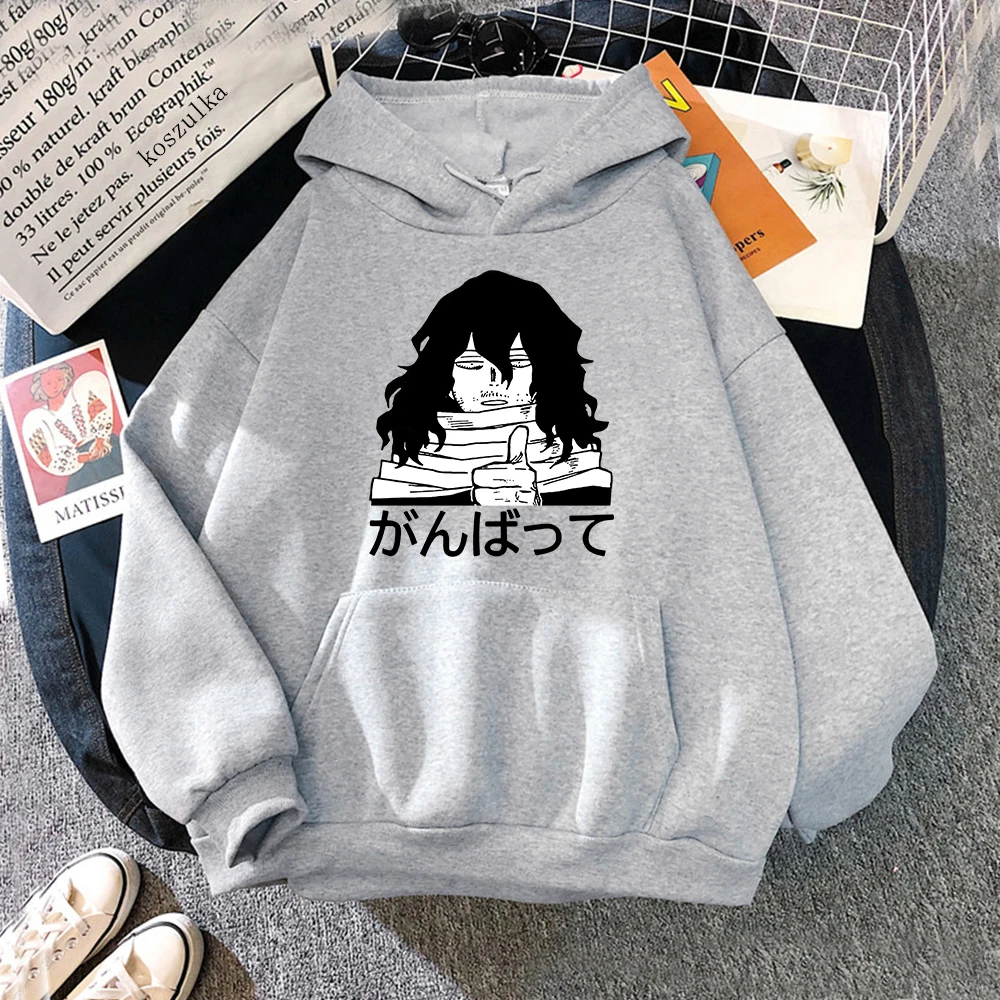 Cosplay Hooded Sweatshirt Aizawa  Women Men Cartoon Graphic Boku No Hero Academia  Hip Hop Hoodies Anime Sweatshirt