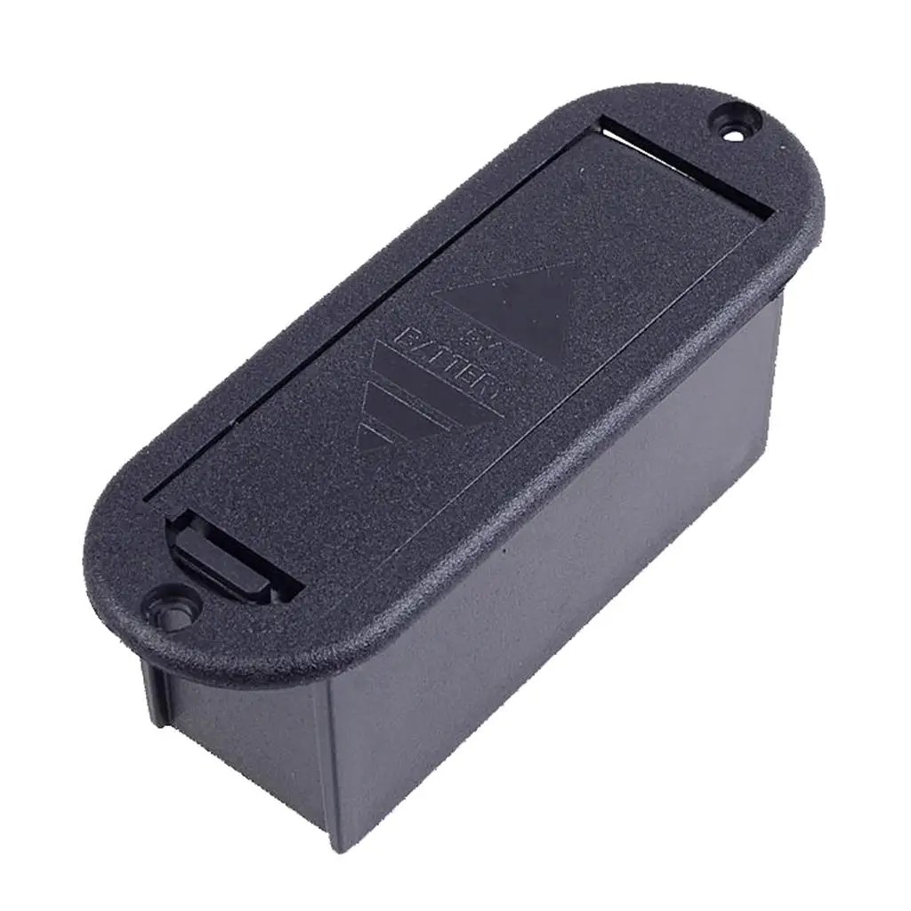 4-5pack Black 9v Battery Case Box for Active Guitar Bass Pickup