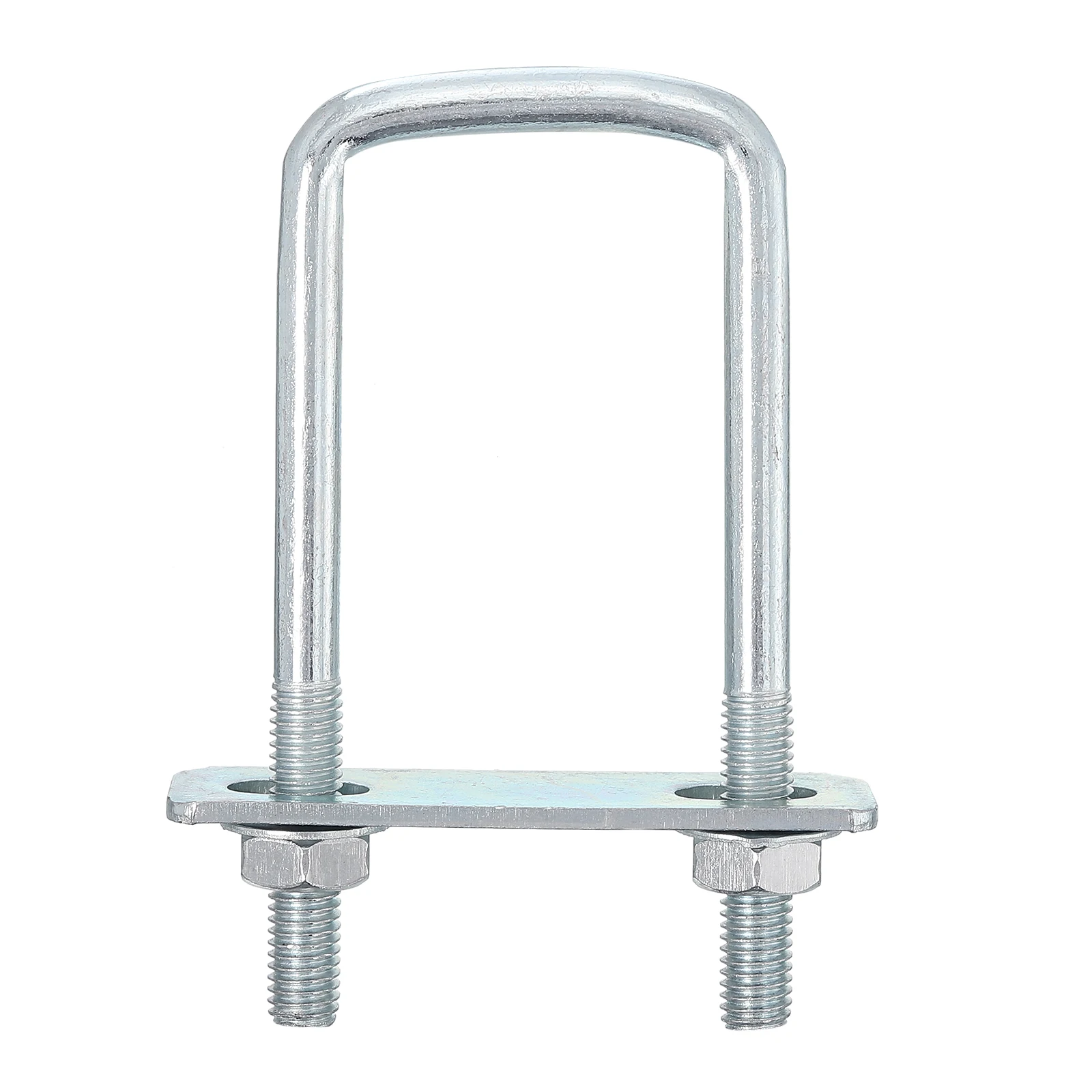 

4/6/8 Sets M6/M8 Square U-Bolts 50/60/70/92/100mm Inner Width Carbon Steel U Clamp Bolt with Nuts and Plates, for Boat Traile