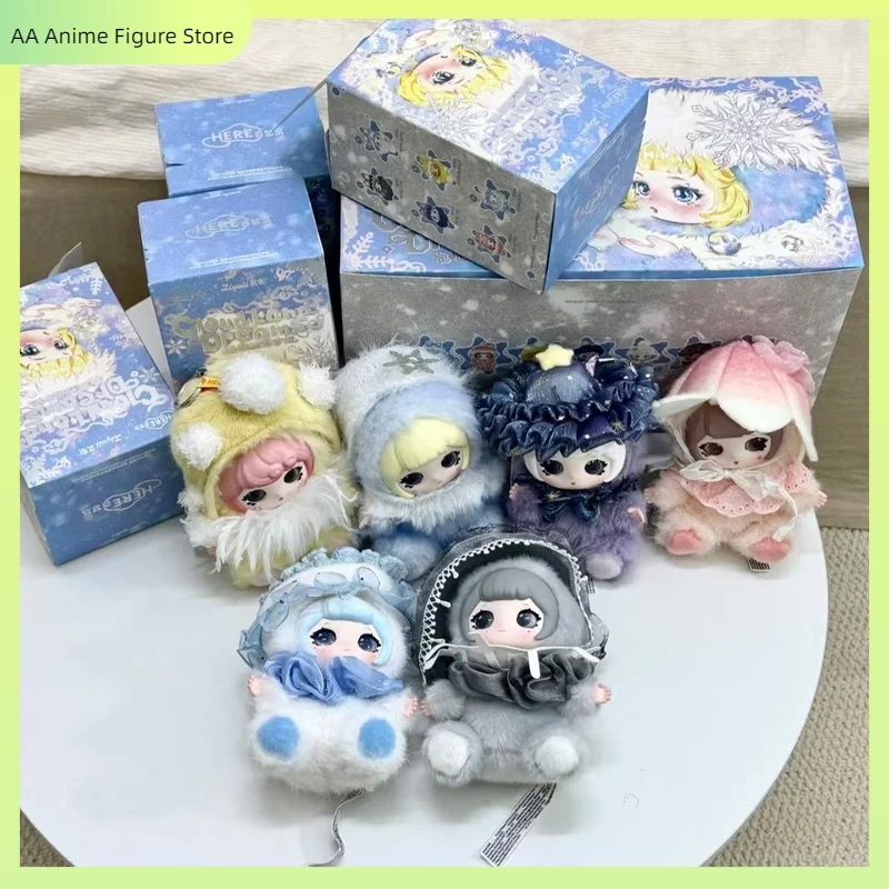 New Original ZIYULI Hug Cloud Dream Series Trendy Play Blind Box Cute Desktop Ornament Bag Pendant Keychain Kawaii Model Gift