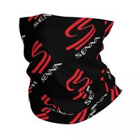 AYRTON SENNA F1 Formula 1 Bandana Neck Cover Motocross Face Mask Balaclava Cycling Unisex Adult Washable