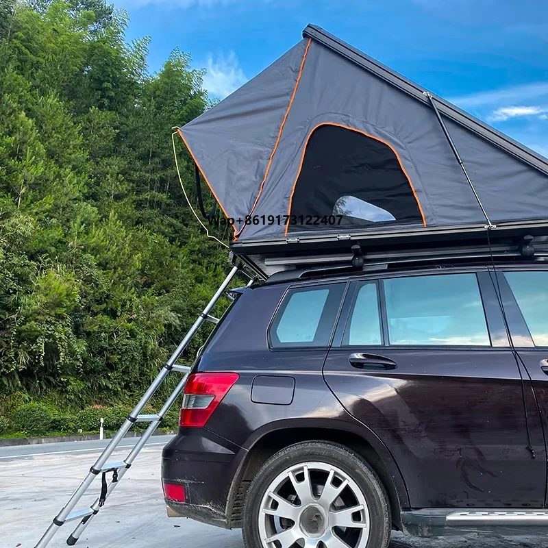 

2021 Roof Top Suv Aluminium Triangle Hard Shell Roof Top Tent