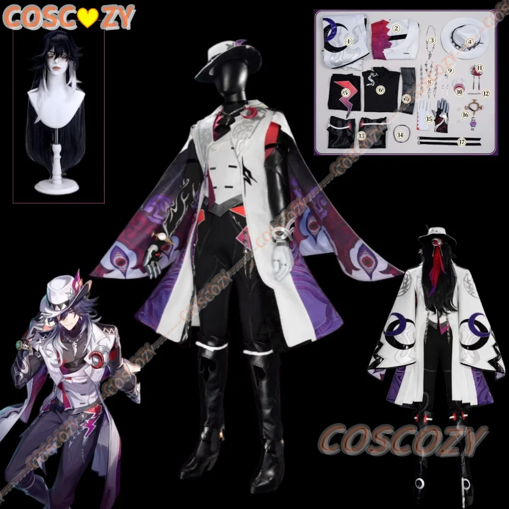 

Anime Game The Nameless Cosplay Costume Wig Game Honkai：Star Rail Uniform Halloween Party Suit Women Men Carnival Props