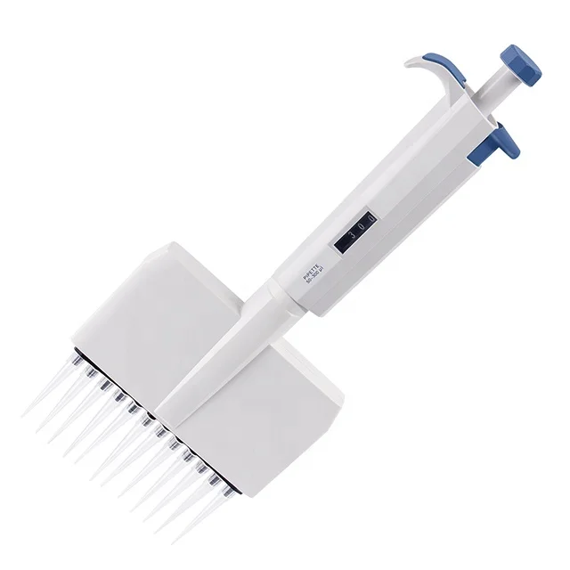 

Chemistry Laboratory Adjustable Volume Multichannel Pipette with Flexible Plunger