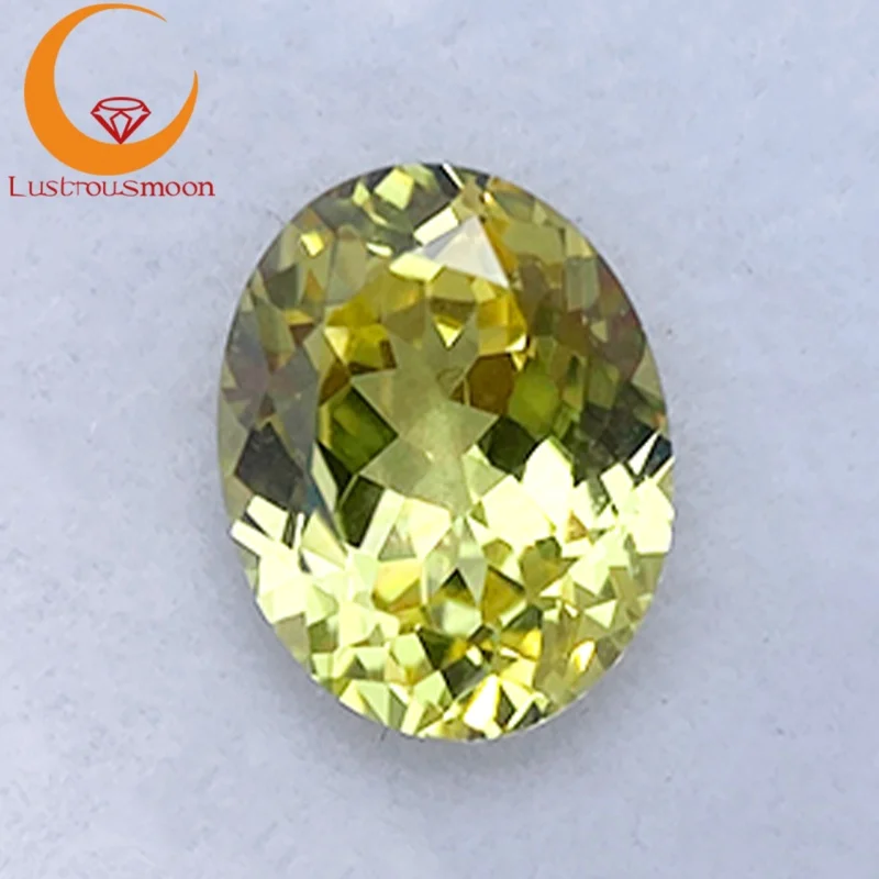 

Желтый выращенный в лаборатории сапфир, свободные драгоценные камни, цветной камень, овальная огранка, высокое качество, сертификат AGL, оптовая продажа, материал для изготовления женских ювелирных изделий