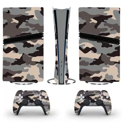 Camo Color New PS5 Pro Digital Skin Sticker Protector Decal Cover for Console Controller PS5 Pro Sticker Vinyl