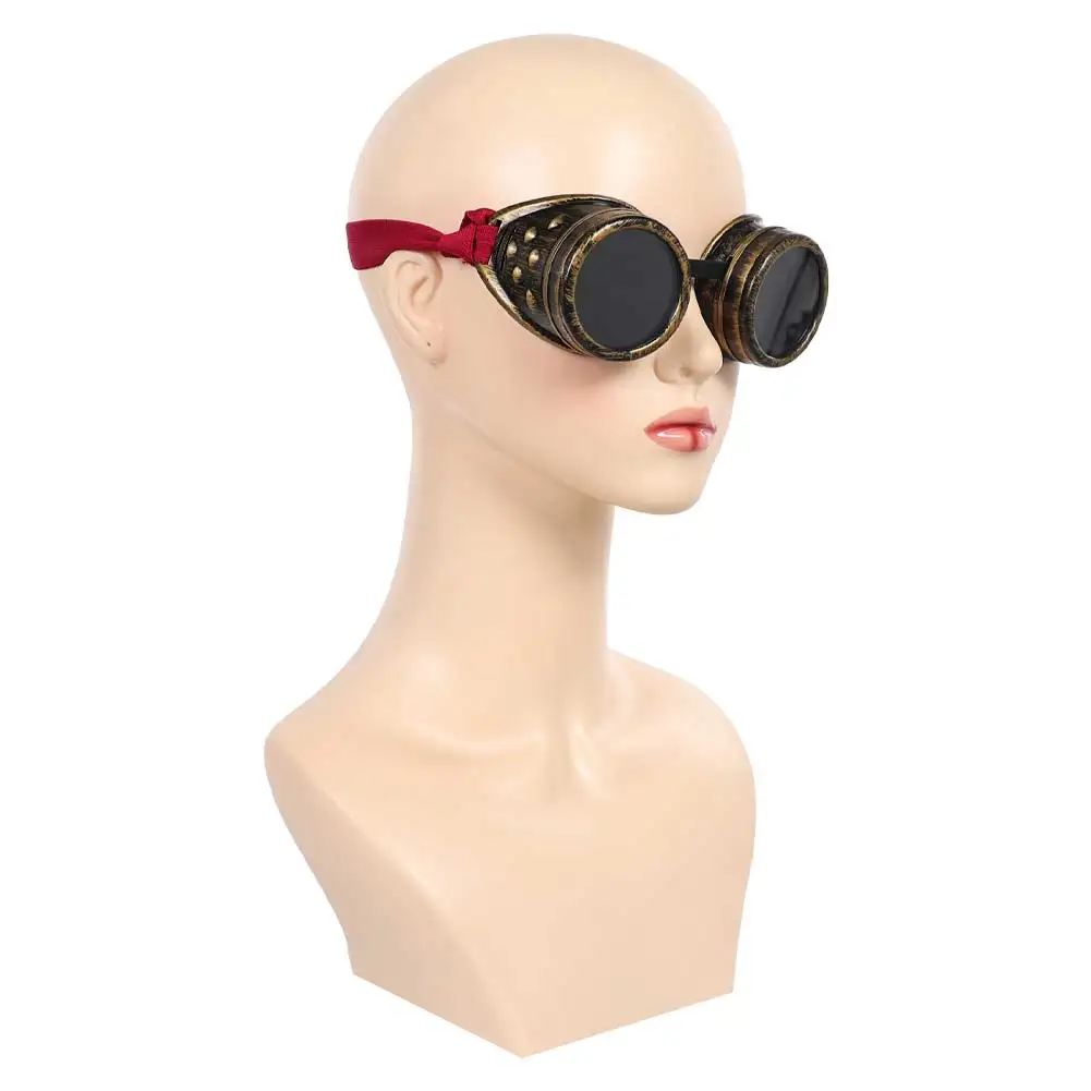 2025 TV Hell Inn 2 Sir Pentious تأثيري الأسود مختبر نظارات زي اكسسوارات وتتسابق الدعائم الهدايا حفلة كرنفال الهالوين