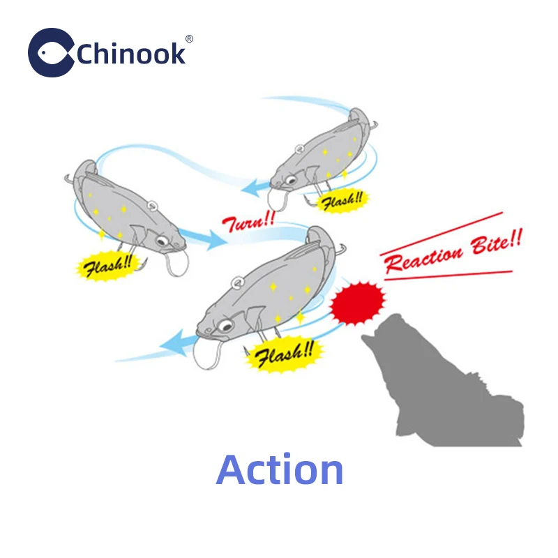 شينوك العائمة سويمبيتس 71 ملم 9.7 جرام البقاء ورعشة الاهتزاز أسماك كرانكبيت WobblersGlidebait بايك باس الاهتزاز-X VATALION #5