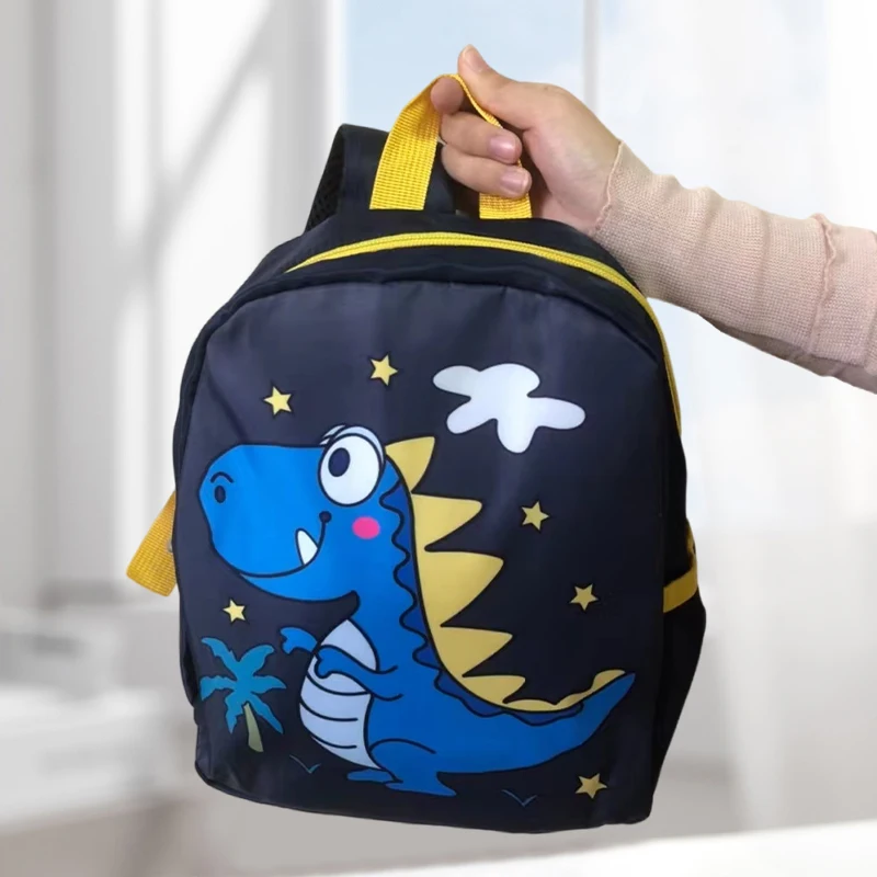 Nueva mochila para niños con estampado de animales bonitos, 1 unidad