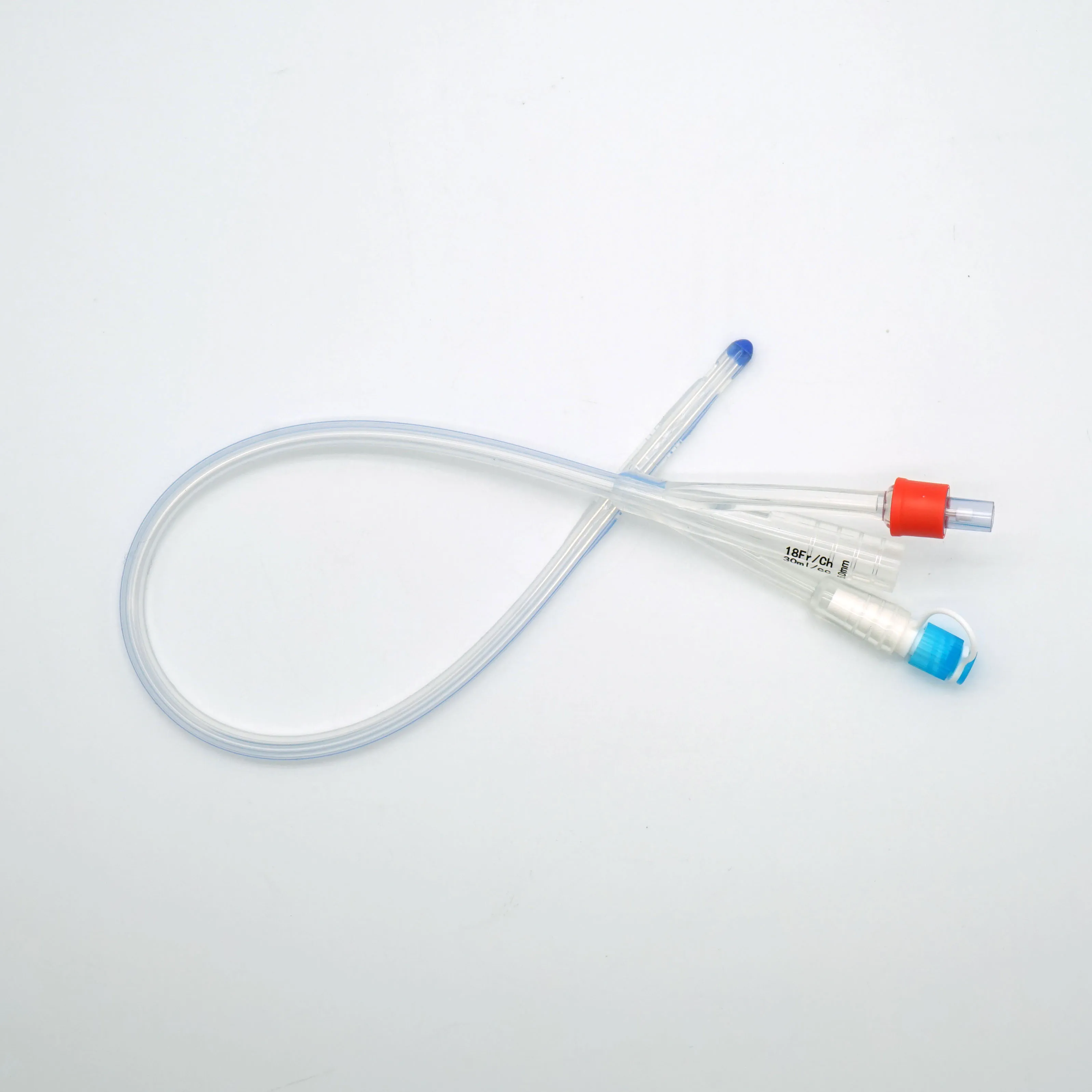 Urinary Catheter Disposable 3 Way Catheter Grade Silicone Foley Catheter