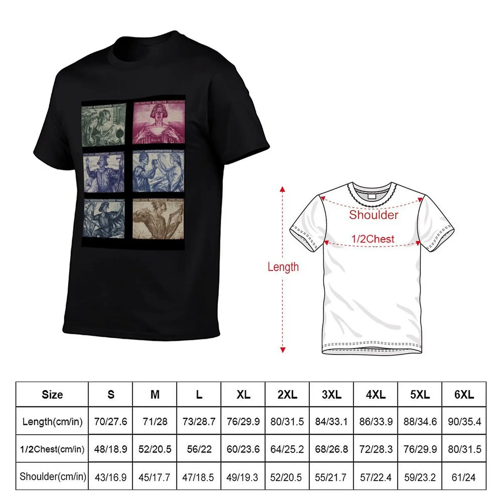 Wagner and his Operas T-Shirt graphic tee shirt oversizeds mens t shirts top quality