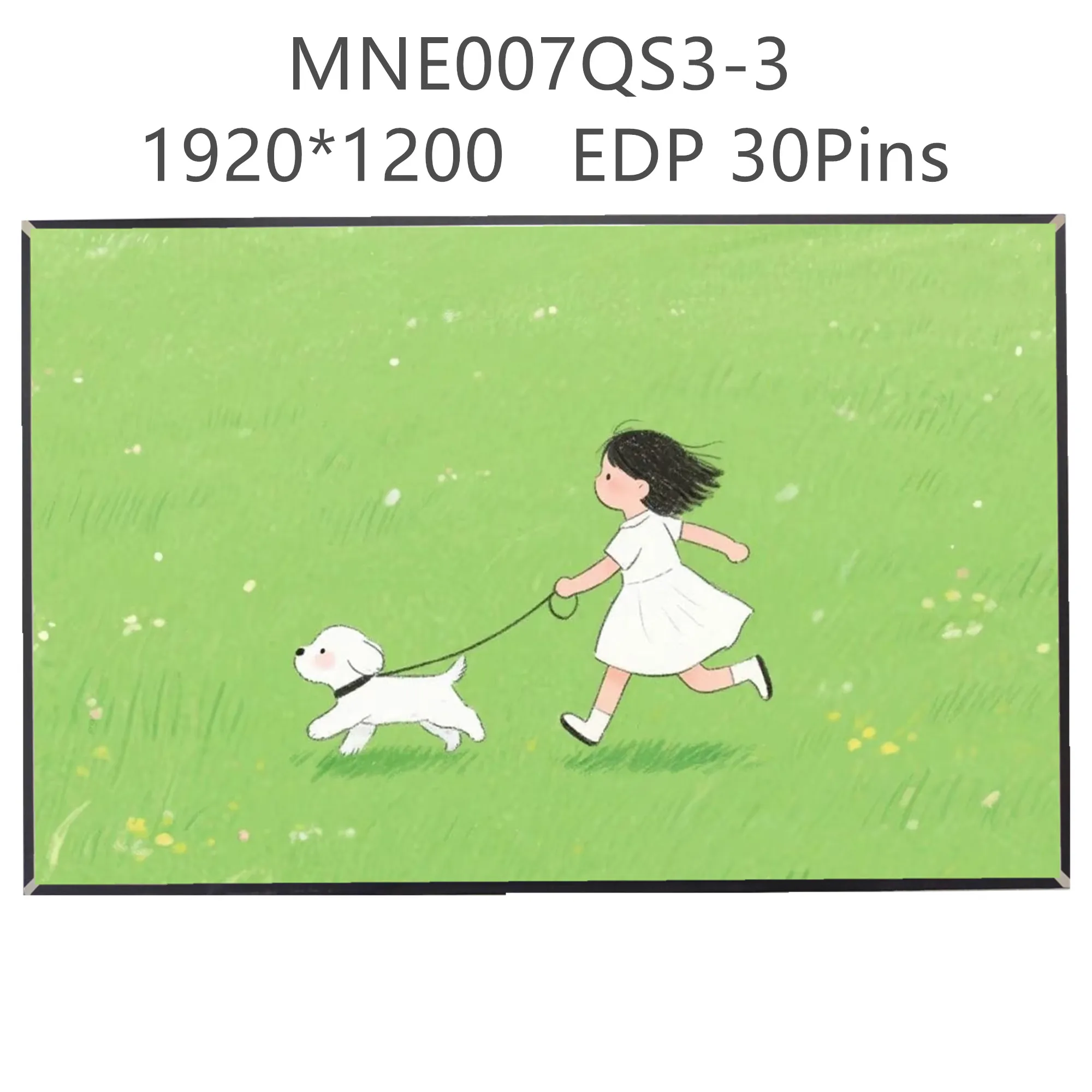 14.0'' MNE007QS3-3 Laptop LCD Screen Display Panel Matrix 1920*1200 EDP 30 Pins