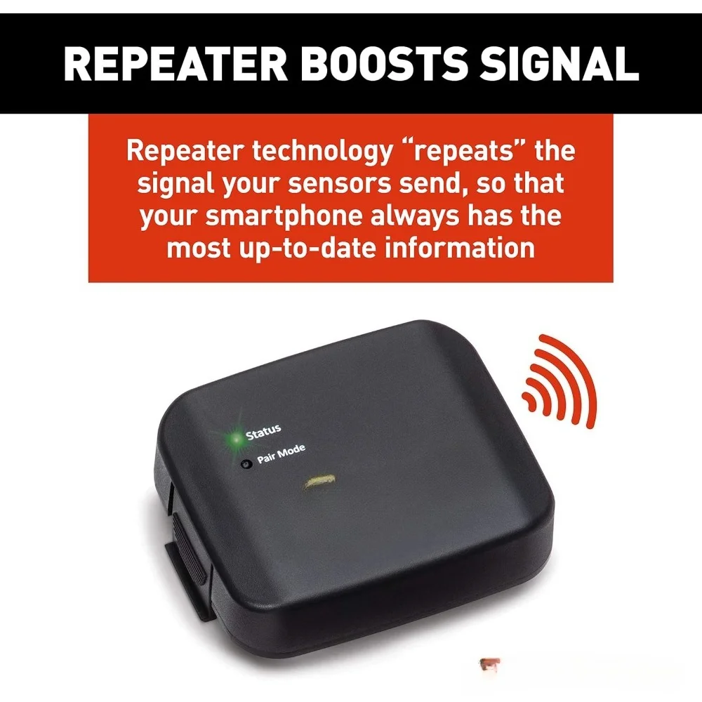 نظام مراقبة ضغط الإطارات RV TPMS مع أجهزة استشعار لاسلكية ومجموعة مكرر الإشارة #4