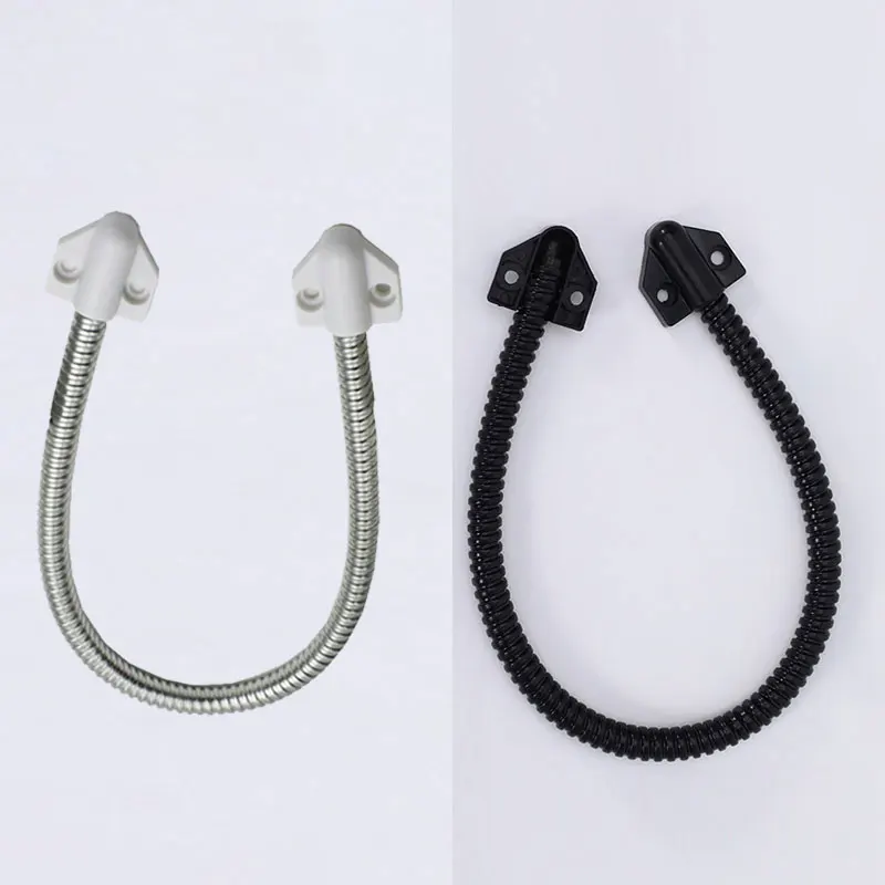 1pcs Door Loop Access Control Cable Plastic Head Cap Exposed Mounting Exposed Mounting Access Control Cable Protector