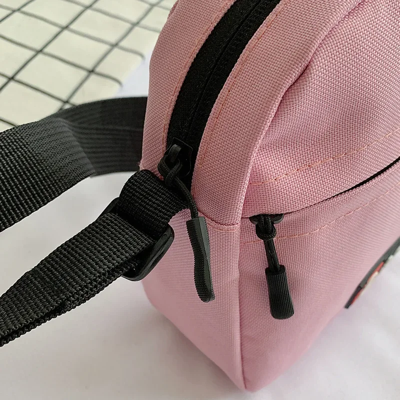 2024 New Fashion Crossbody Women\'s Bag Mobile Canvas Bag Student Versatile Small Crossody Bag Outdoor Sports Mini Small Bag