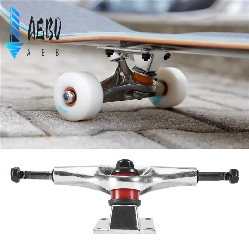 AEB0-Universal 5Inch Skateboard Trucks Bracket Longboard Truck Bridge Skate Board Truck Bracket