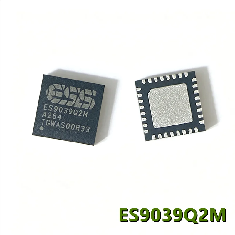 ES9039Q2M (2pieces) VQFN-32_5X5​ 32-bit High Performance 2 Channel DAC, Original In Stock