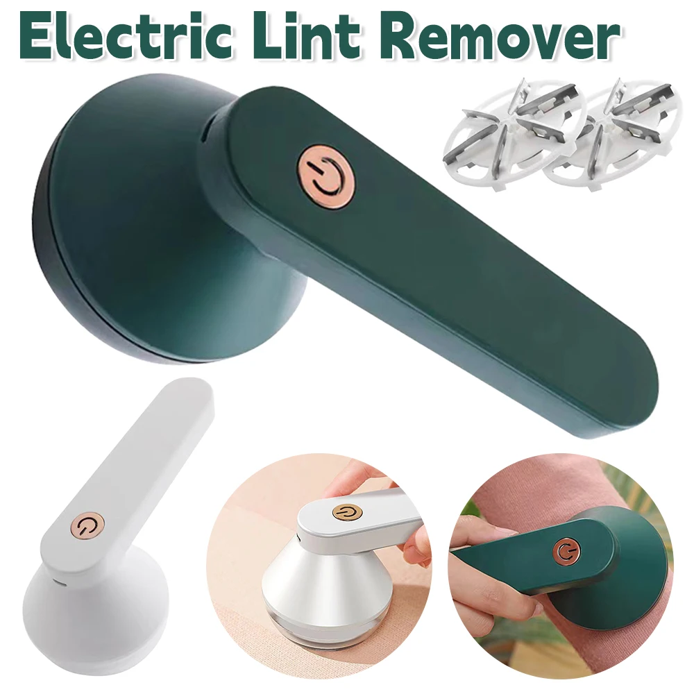 

Electric Lint Remover Rechargeable Fabric Shaver Hair Ball Trimmer Six Blades Clothes Ball Remover Anti Pilling Pellet Remover