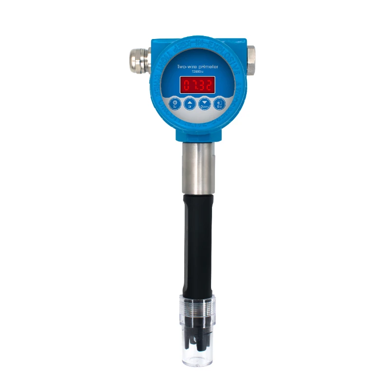

Explosion-proof Two-Wire pH Meter Transmitter 4~20mA LC Display Pipe Mounted ExiaIICT6Ga customize
