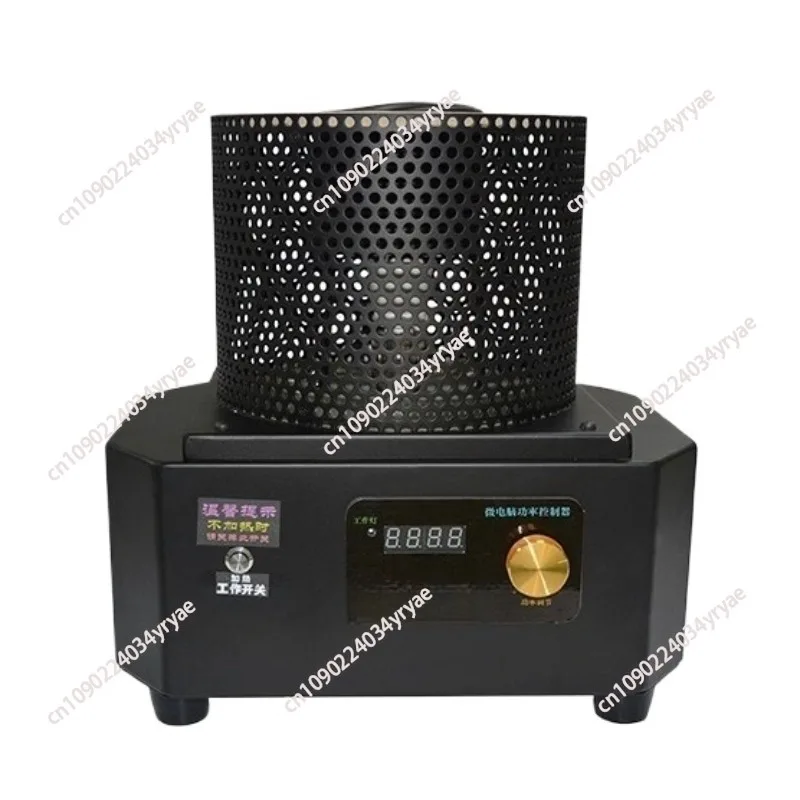 1KG/2KG/3KG 1400 to 1600 Degrees Mini Portable Induction Melting Furnace for Gold Silver Steel Casting Jewelry Smelting Machine
